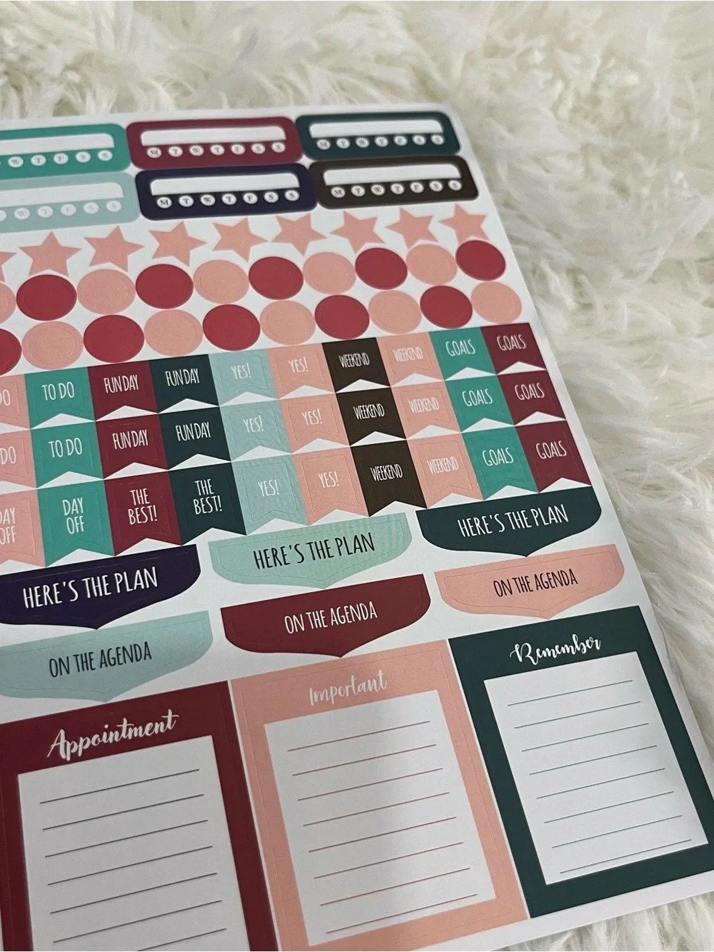 N/A planner calendar